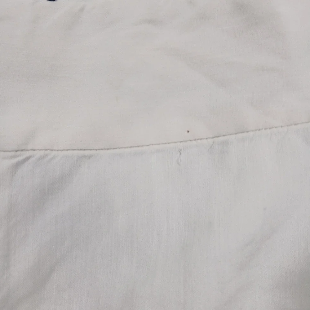 Theory Madiline Linen Blend Wide Leg Trousers Women's 6 Off-White Ivory EUC